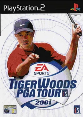 Tiger Woods PGA Tour 2001 (Japan) box cover front